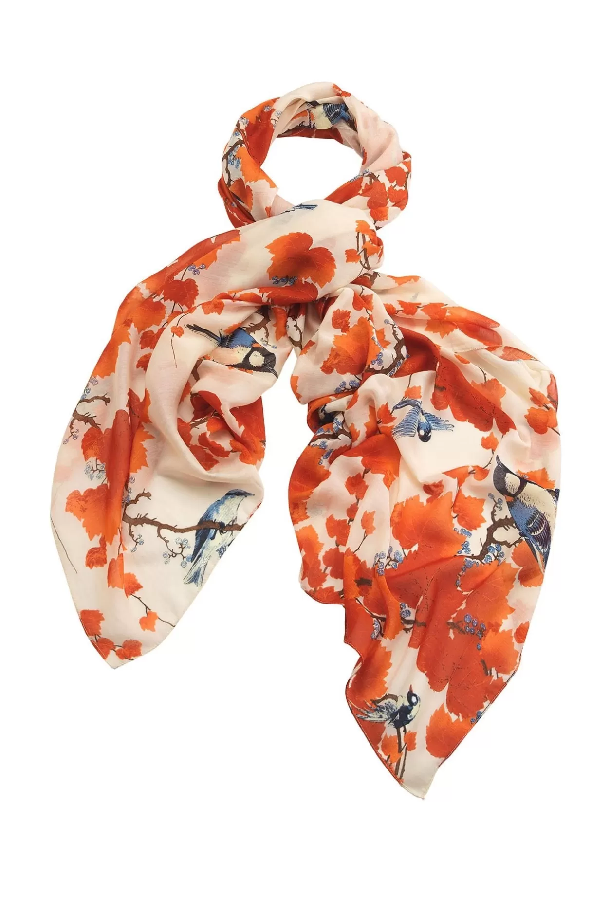 One Hundred Stars Acer Red Scarf