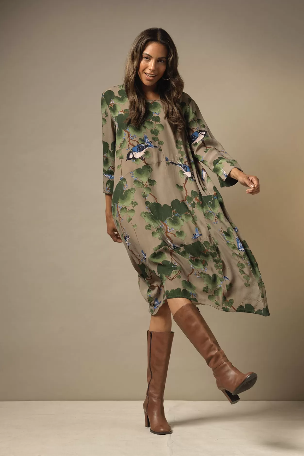 Women One Hundred Stars Acer Stone Asymmetric Dress