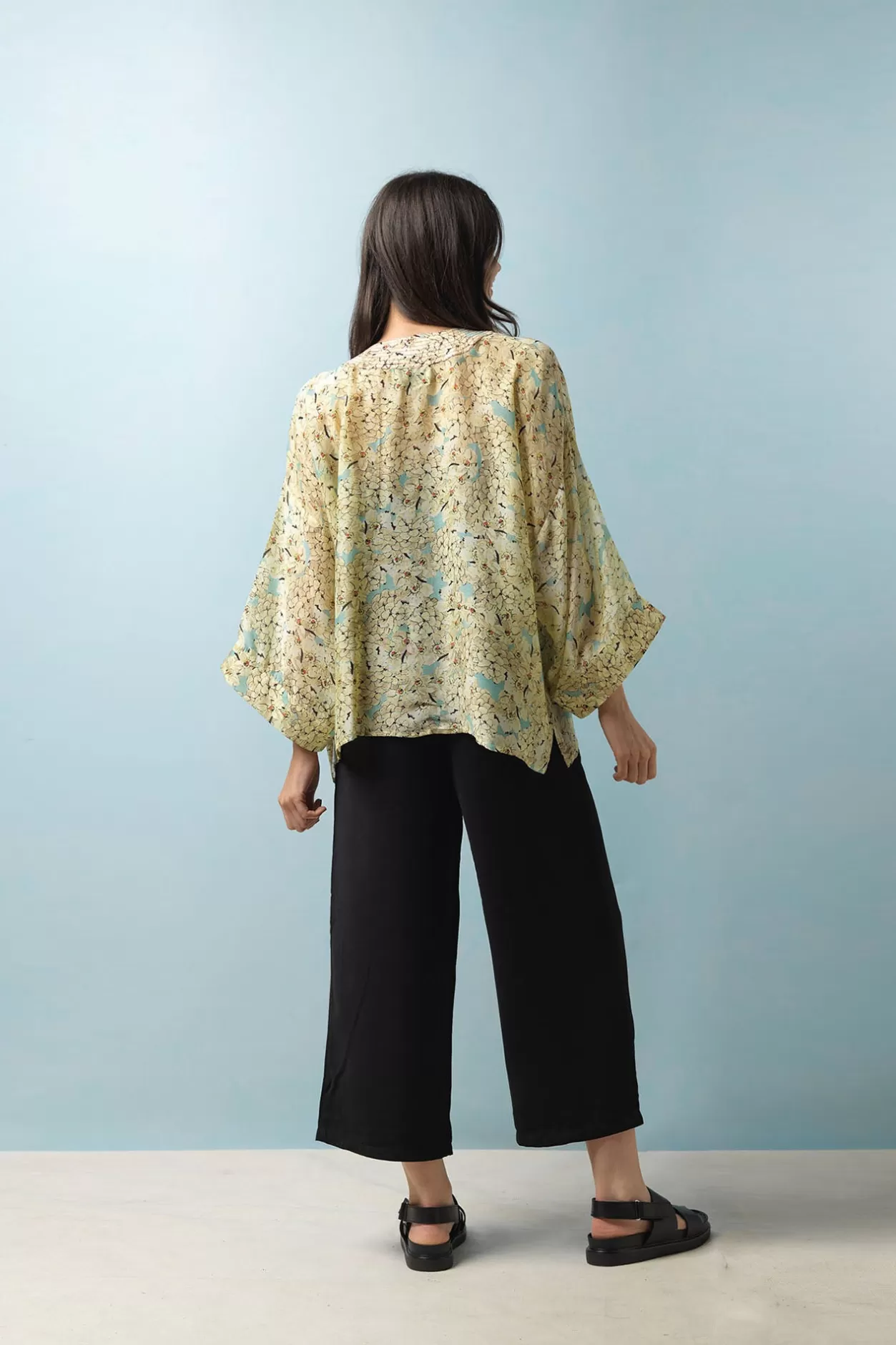 Women One Hundred Stars Blossom Kimono