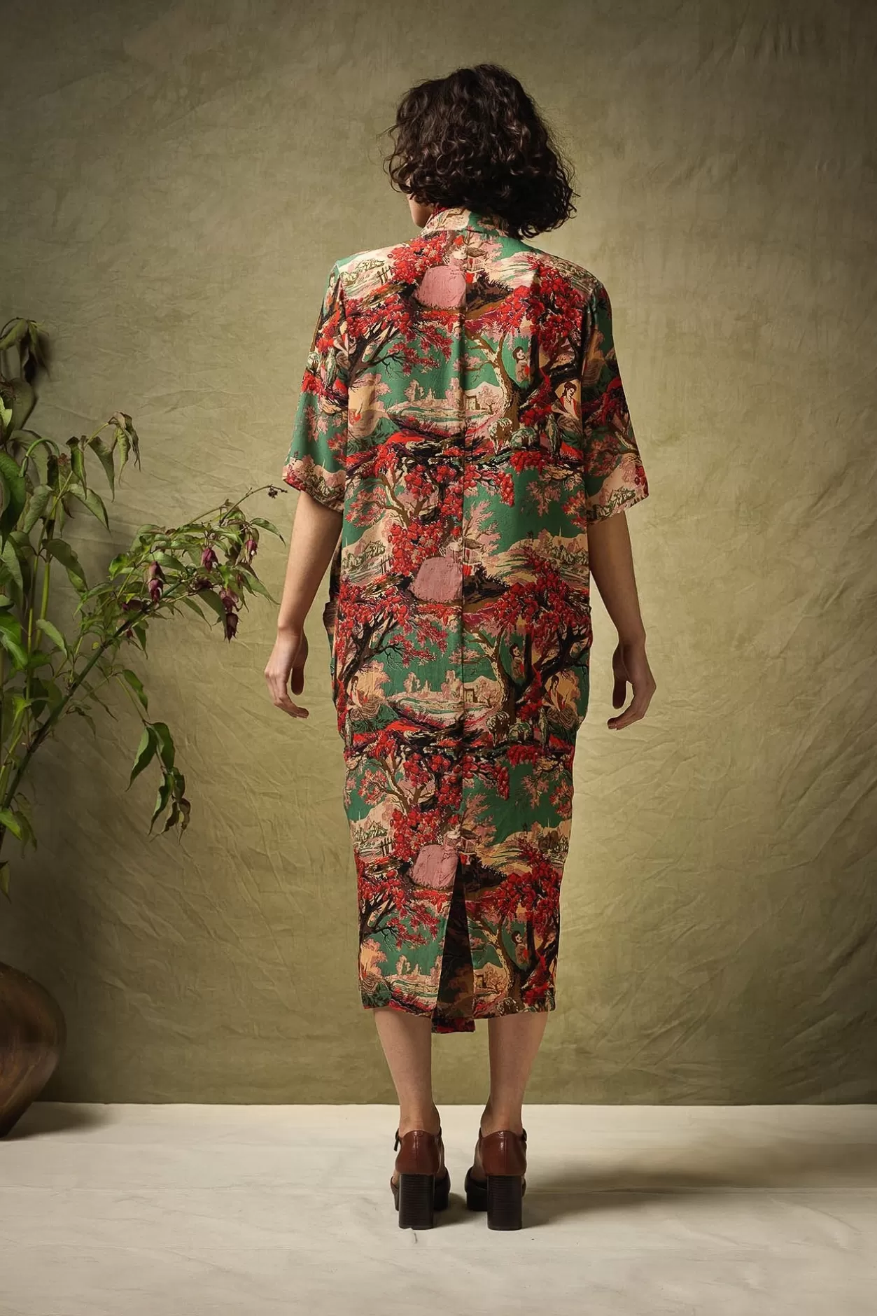 Women One Hundred Stars Country Toile Berry Rachel Dress