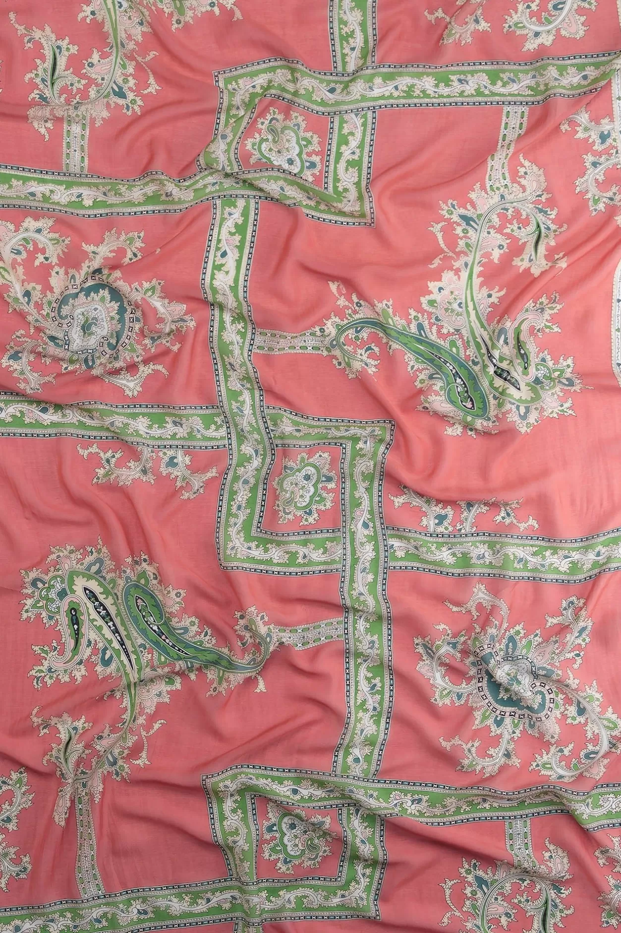 One Hundred Stars Handkerchief Pink Scarf
