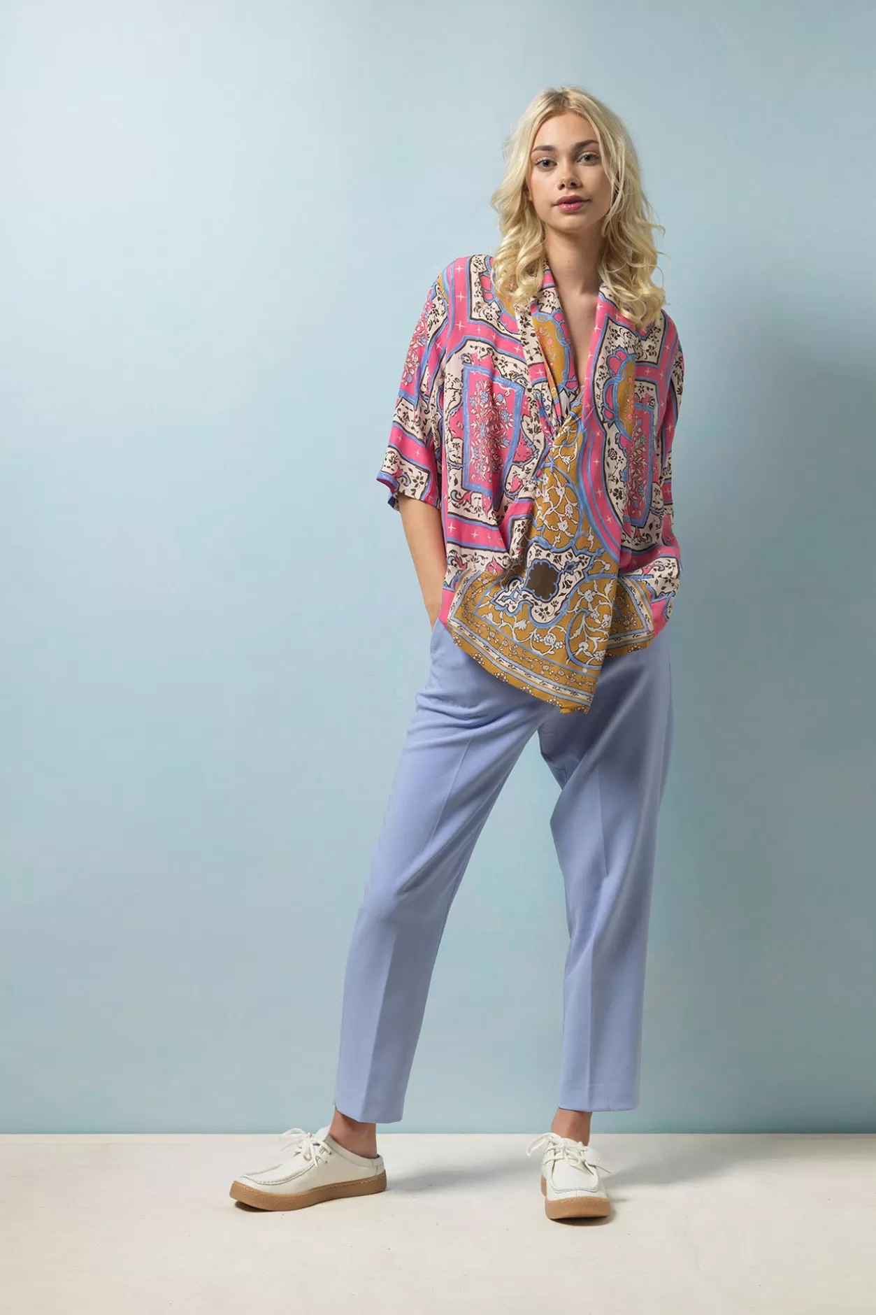 Women One Hundred Stars Indian Summer Pink Rachel Top